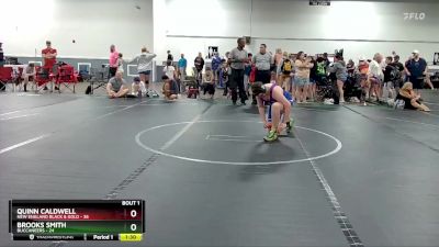 175 lbs Finals (2 Team) - Quinn Caldwell, New England Black & Gold vs Brooks Smith, Buccaneers