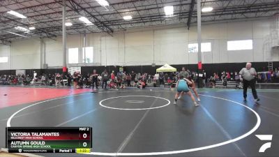 155 lbs Round 2 - Victoria Talamantes, Hillcrest High School vs Autumn Gould, Canyon Spring High School