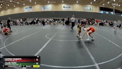 84 lbs Round 1 - Camden Roberts, Capital City WC vs Caleb Hodo, Warhawks Wrestling