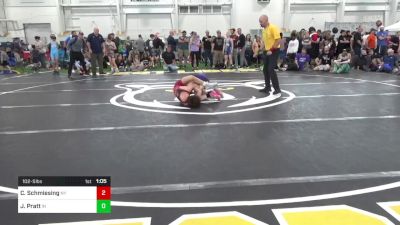 102-S lbs Consi Of 8 #1 - Colton Schmiesing, NY vs Jude Pratt, IN