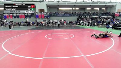 165 lbs Round Of 32 - Kenny Carter, Daniel Hand vs Tyler Wolf, Stafford