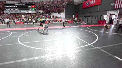 125 lbs Champ. Round 2 - Colt Hoffman, Laona/Wabeno Rebels vs Jarret Smits, Pulaski Wrestling Club