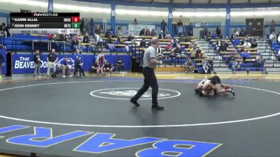 133 lbs Semifinal - John Kenney, Fort Hays Tech Northwest College vs Karim Allal, Northeast Oklahoma