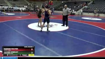 5A 120 lbs Cons. Round 3 - Hayden Smedley, Greenbrier High vs Hudson Nguyen, Searcy High