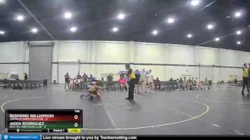 108 lbs Round 4 (6 Team) - Redmond Williamson, Tar River Wrestling Club vs Aiden Rodriguez, Invictus Wrestling Club