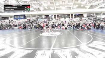 135 lbs Quarterfinal - KaDee Murdock, Beaver vs Violet Gray, Central Grand Junction