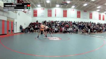 157 lbs Quarterfinal - Patrick Seibel, Orange vs Evan Kromer, Lutheran West