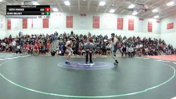 157 lbs Quarterfinal - Seth Kinser, Orrville vs Josh Milkey, Northwest (Canal Fulton)
