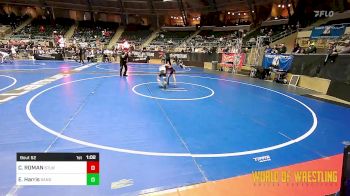 52 lbs 5th Place - CHASEN ROMAN, Stl Warriors vs Ezra Harris, Sanderson Wrestling Academy