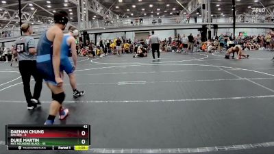 165 lbs Round 6 (8 Team) - Duke Martin, Mat Assassins Black vs Daehan Chung, GPS Red