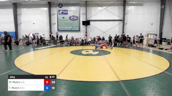 83 kg Rr Rnd 2 - Macon Myers, LAW vs Trey Myers, Michigan Grapplers