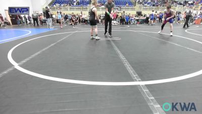 80 lbs Semifinal - Jaxon Roller, Raw Wrestling Club vs Wade Smith, Ponca City Wildcat Wrestling