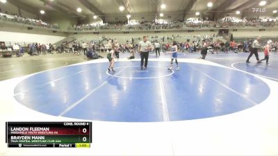 65 lbs Cons. Round 4 - Brayden Mann, Team Central Wrestling Club-AAA vs Landon Fleeman, Marshfield Youth Wrestling-AA 