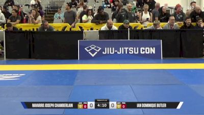 Ian Dominique Butler vs Navarro Joseph Chamberlain 2025 World IBJJF Jiu-Jitsu No-Gi Championship