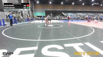 182 lbs Consi Of 8 #2 - Kelan Stever, Thunder Wrestling Club vs Ryder Sawyer, Douglas Wrestling Club