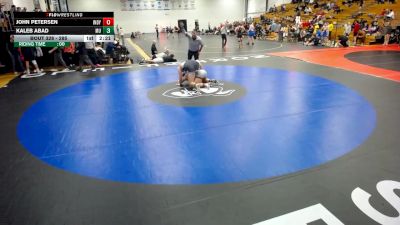 285 lbs Cons. Round 3 - Kaleb Abad, Marian vs John Petersen, Indianapolis