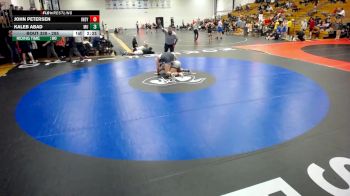 285 lbs Cons. Round 3 - Kaleb Abad, Marian vs John Petersen, Indianapolis