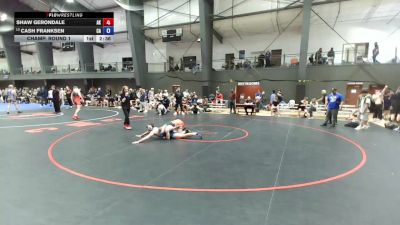 Junior Boys GR - 138 lbs Champ. Round 1 - Shaw Gerondale, AK vs Cash Franksen, CA