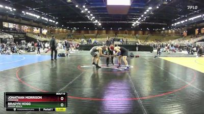 175 lbs Cons. Round 4 - Jonathan Morrison, Creekside vs Bradyn Hogg, Jensen Beach