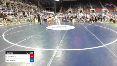 125 lbs Round Of 64 - Kamilah Brooks, NC vs Mary Manis, FL