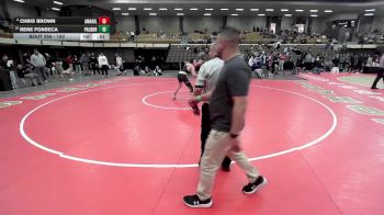 150 lbs Cons. Round 2 - Rene Fonseca, Amarillo Palo Duro vs Chris Brown, Amarillo