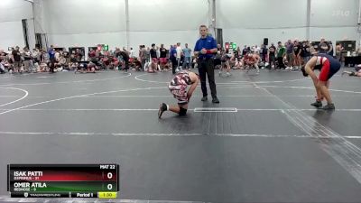 150 lbs Semis (4 Team) - Isak Patti, D3Primus vs OMER ATILA, RedNose