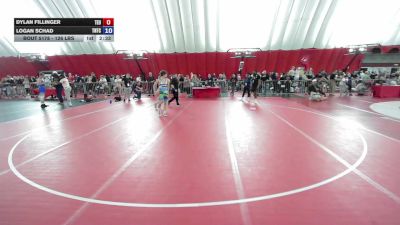 126 lbs Champ. Rd Of 32 - Dylan Fillinger, Toss Em Up vs Logan Schad, Team Nazar Training Center