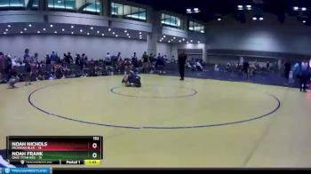 152 lbs Champ Round 1 (16 Team) - Noah Frank, Ohio Titan Red vs Noah Nichols, Michigan Blue