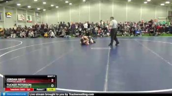 152 lbs Round 1 (6 Team) - Jordan Geist, Tennessee White vs Tucker Peterson, South Dakota Lightning