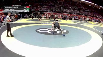 D2-138 lbs Cons. Round 1 - Gavin Miller, Ontario vs Brayden Phillips, Tecumseh