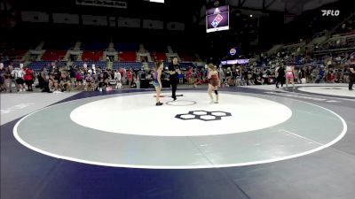 95 lbs Cons. Rd Of 32 - Lillian McHam, TX vs Lily Hart, CO