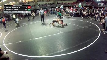 75 lbs Cons. Round 2 - Wyatt Callaway, 2TG vs William Webster Jr, Nebraska Boyz