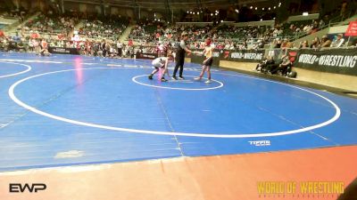 85 lbs Quarterfinal - Oliver Prussman, Longwood Wrestling Club vs Heath Maier, SlyFox Wrestling Academy