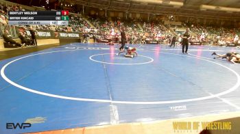 75 lbs Consi Of 8 #2 - Bentley Melson, Backyard Brawlers vs Bryer Kincaid, Cowboy Wrestling Club