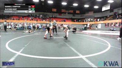 120 lbs Final - Darrell Compton, Elgin Wrestling vs Slayden Hunt, Shelton Wrestling Academy