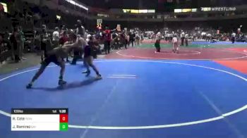 109 lbs Quarterfinal - Ridge Cote, Prime Wrestling vs Joseph Ramirez, Bay Area Dragons