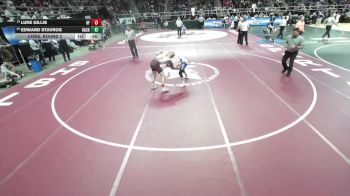 II-126 lbs Cons. Round 2 - Luke Gillis, Hoosick Falls vs Edward Stavros, Hackley