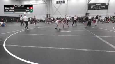 126 lbs Round 3 (6 Team) - Cael Short, Noke Wrestling RTC vs Lucas Pelc, Este Built Underground