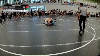 144 lbs Round 3 (6 Team) - Tyler Redfield, Spec Ops vs Hayden Fisher, Beebe Trained Silver