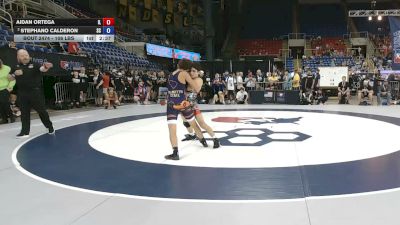 106 lbs Cons. Semis - Aidan Ortega, Illinois vs Stephano Calderon, South Carolina
