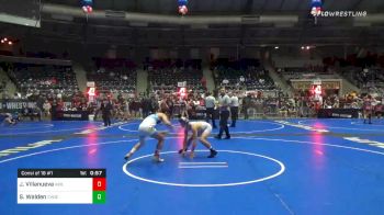 115 lbs Consolation - Jaime Villanueva, Abilene Kids WC vs Speedy Walden, Choctaw Ironman