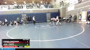 126 lbs 3rd Place Match - Conner Christensen, CV USA Wrestling Club vs Axxel Landon, Bonneville Wrestling Club