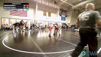 160 lbs Consolation - Mason Moseley, Raw Wrestling Club vs Braxton Garcia, Eufaula Ironheads Wrestling Club