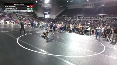 92 lbs Champ. Rd Of 32 - Reid Richard, Widefield Wrestling Club vs Leroy Trujillo, Duran Wrestling Club