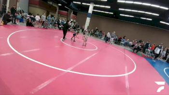 45-49 lbs Round 2 - Norah Gann, Team Gann Wrestling vs Lilian Alejandra Guerrero, Silverback Wrestling Fort Worth