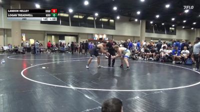 285 lbs Round 4 (6 Team) - Landon Kelley, BRAWL White vs Logan Treadwell, North Shelby Regulators Blue