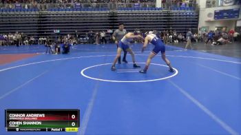 144 lbs Champ. Round 2 - Cohen Shannon, FINDLAY vs Connor Andrews, Springfield (Holland)