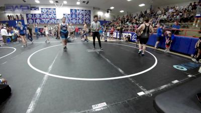 195 lbs Quarterfinal - Patrick Smith, Midwest City Bombers Youth Wrestling Club vs Xavier Anderson, Derby Wrestling Club