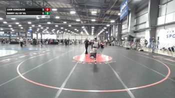 95 lbs Round Of 16 - Liam Gonzales, TX vs Berry Ali St Vil, FL