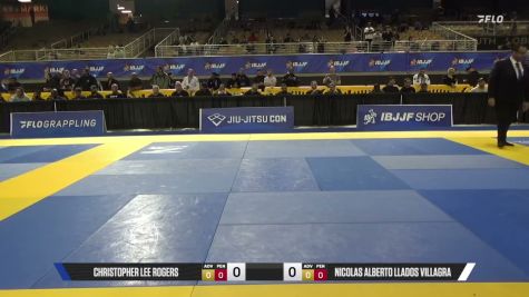 Nicolas Alberto Llados Villagra vs Christopher Lee Rogers 2026 Pan Jiu Jitsu IBJJF Championship